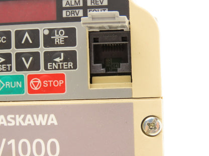 Yaskawa CIMR-VU4A0004FAA V1000 Series AC Servo Drive 480V 3Ph 4.1A Rev D