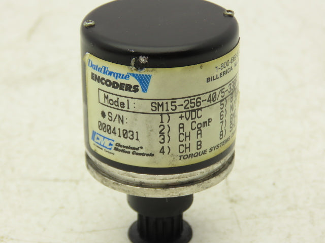 CMC 101-1451 Forklift Encoder SM15-256-40/5-338A Removed From Caterpillar NRR40