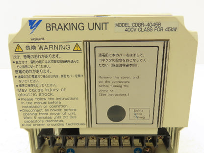 Yaskawa CDBR-4045B Dynamic Braking Module 400VDC 18A 45kW