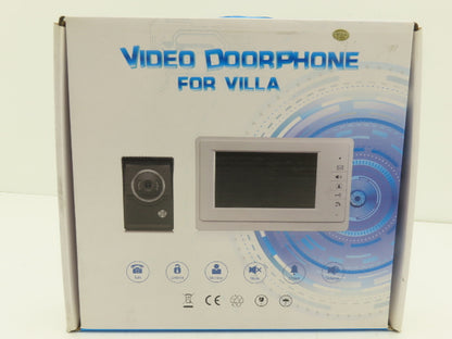 Amocam V70N Video Doorphone for Villa Wired Doorbell Camera Intercom 7" Screen