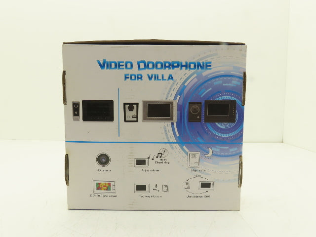 Amocam V70N Video Doorphone for Villa Wired Doorbell Camera Intercom 7" Screen
