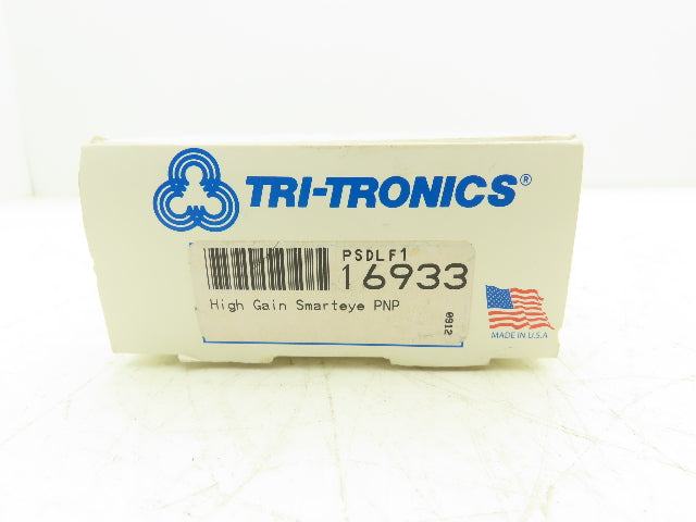 Tri-Tronics 16933 PSDLF1 High Gain Smarteye Photoelectric Sensor 12-24V PNP