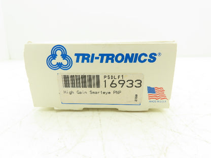 Tri-Tronics 16933 PSDLF1 High Gain Smarteye Photoelectric Sensor 12-24V PNP