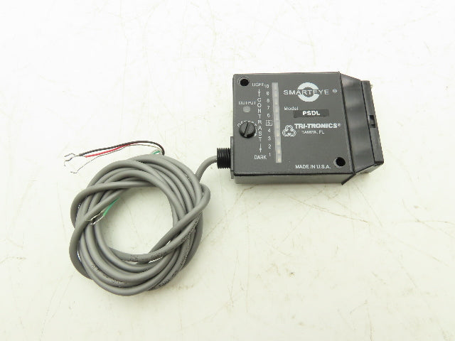 Tri-Tronics 16933 PSDLF1 High Gain Smarteye Photoelectric Sensor 12-24V PNP