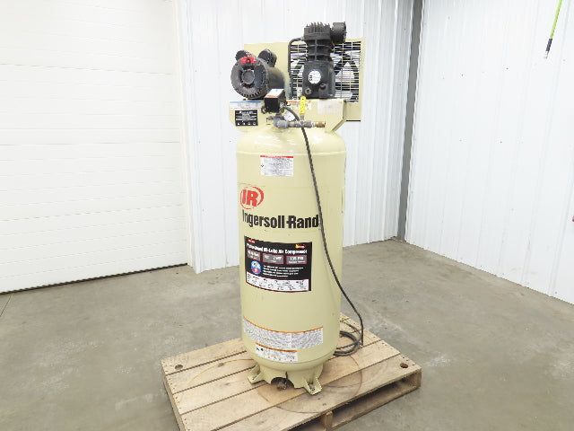 Ingersoll Rand SS3L3 Reciprocating Air Compressor 10.3 CFM 3 HP 230V 1Ph 60 Gal