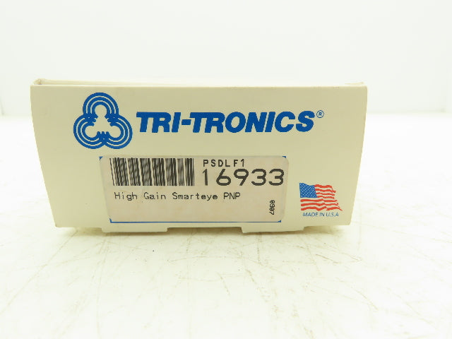 Tri-Tronics 16933 PSDLF1 High Gain Smarteye Photoelectric Sensor 12-24V PNP