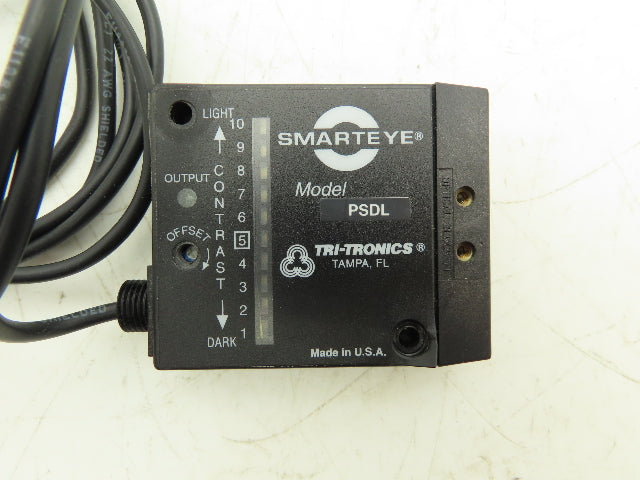 Tri-Tronics 16933 PSDLF1 High Gain Smarteye Photoelectric Sensor 12-24V PNP