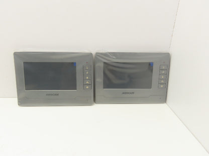 Amocam V70N Villa Video Doorphone Wired Doorbell Camera Intercom 7" Dual Monitor