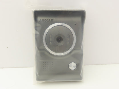 Amocam V70N Villa Video Doorphone Wired Doorbell Camera Intercom 7" Dual Monitor