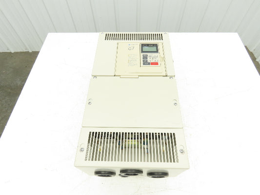 Yaskawa CIMR-G7U4022 VFD G7 Variable AC Drive 40kVA 480VAC 17.5A 3PH Spec 40221A