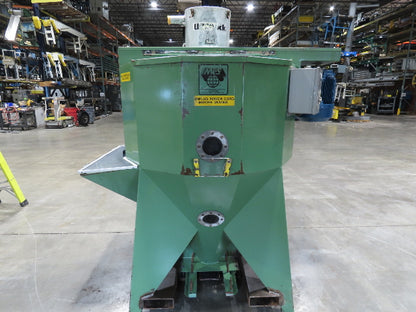 IMCS Batch Mixer Screw Auger Blender Injection Molding 30 Cu/Ft Tank 7.5Hp 460V