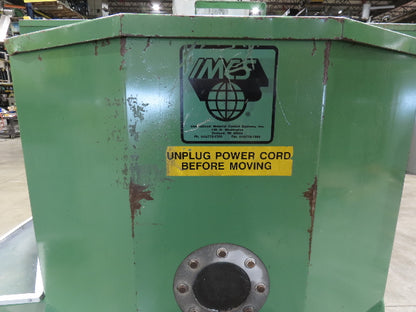 IMCS Batch Mixer Screw Auger Blender Injection Molding 30 Cu/Ft Tank 7.5Hp 460V
