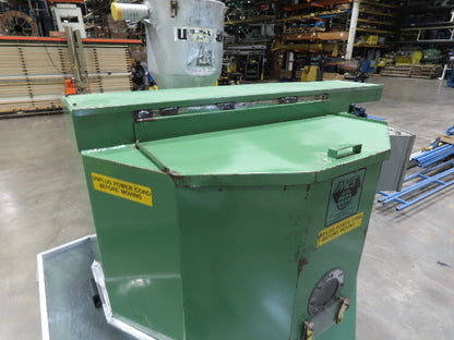 IMCS Batch Mixer Screw Auger Blender Injection Molding 30 Cu/Ft Tank 7.5Hp 460V