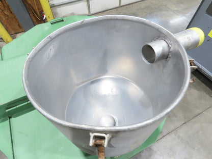 IMCS Batch Mixer Screw Auger Blender Injection Molding 30 Cu/Ft Tank 7.5Hp 460V
