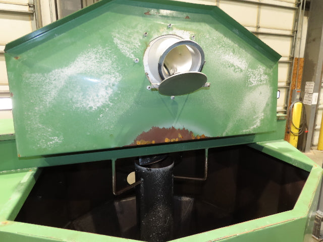 IMCS Batch Mixer Screw Auger Blender Injection Molding 30 Cu/Ft Tank 7.5Hp 460V
