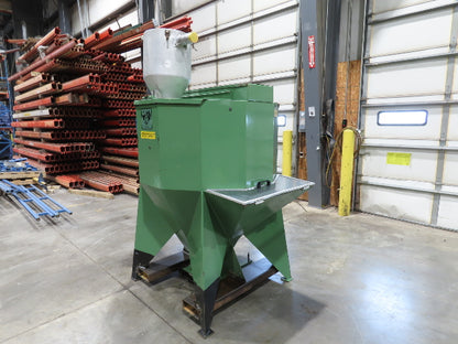 IMCS Batch Mixer Screw Auger Blender Injection Molding 30 Cu/Ft Tank 7.5Hp 460V
