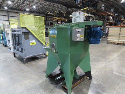 IMCS Batch Mixer Screw Auger Blender Injection Molding 30 Cu/Ft Tank 7.5Hp 460V