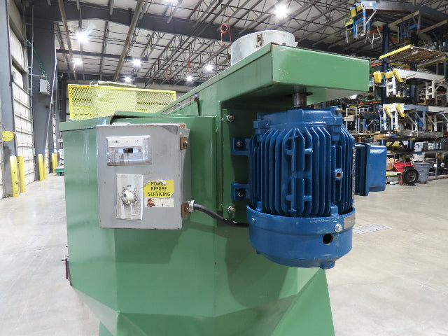 IMCS Batch Mixer Screw Auger Blender Injection Molding 30 Cu/Ft Tank 7.5Hp 460V