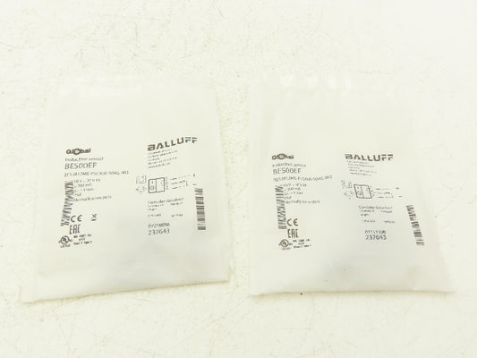 Balluff BES M12ME-PSC40B-S04G-003 Inductive Proximity Sensor 30VDC M12 Lot of 2