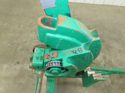 Greenlee 1800 Rigid Conduit Bender Manual 1/2" | 3/4" | 1" Pipe IMC Rigid Shoe
