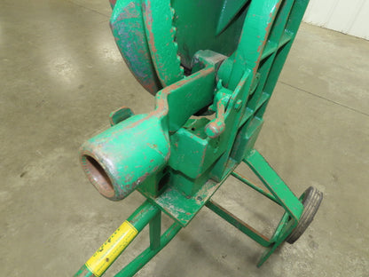 Greenlee 1801 Rigid Conduit Bender Manual Ratchet 1-1/4" | 1-1/2" Pipe IMC Shoe