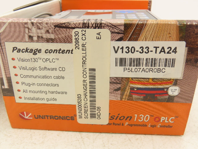 Unitronics V130-33-TA24 Vision 130 Micro PLC Programmable Logic Controller HMI
