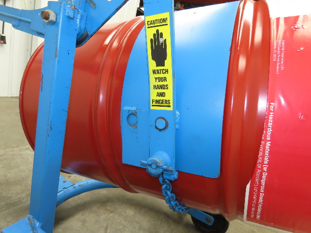 Morse 80A Mobile Drum Karriers Handler Manual 800 lbs 17" Pour Height