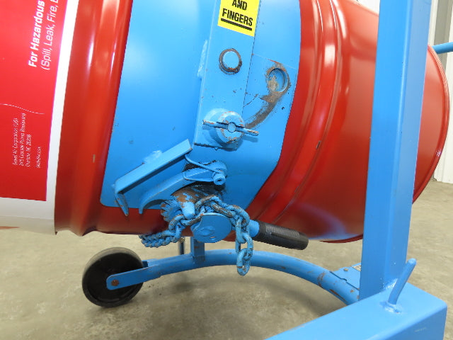 Morse 80A Mobile Drum Karriers Handler Manual 800 lbs 17" Pour Height