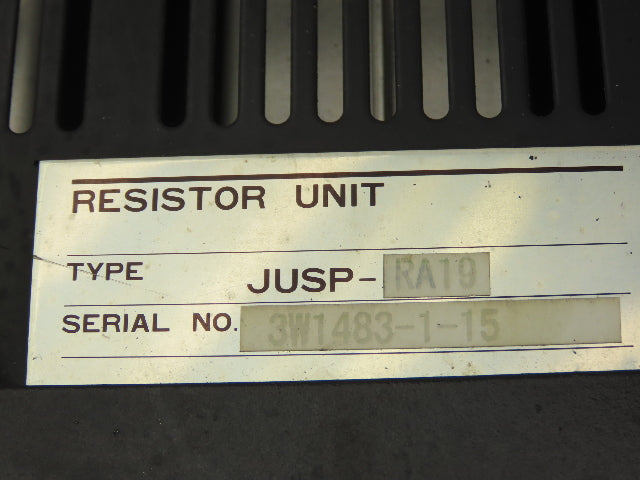 Yaskawa JUSP-RA19 Dynamic Regenerative Brake Resistor 400VAC 1760W 14.25 Ohms