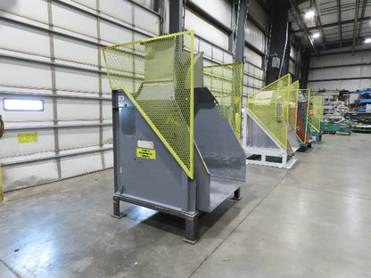 Hydraulic Tote Dumper Gaylord Box Tipper 48x40" 2500Lb 1.5Hp 460V 3PH