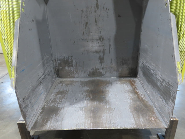Hydraulic Tote Dumper Gaylord Box Tipper 48x40" 2500Lb 1.5Hp 460V 3PH