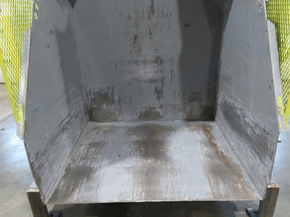 Hydraulic Tote Dumper Gaylord Box Tipper 48x40" 2500Lb 1.5Hp 460V 3PH