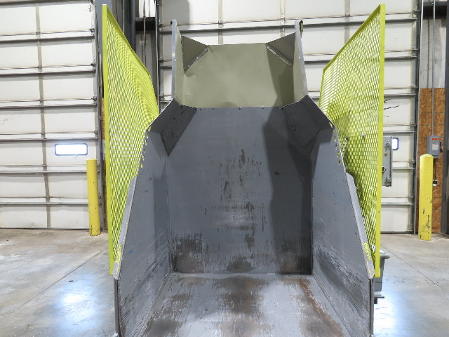 Hydraulic Tote Dumper Gaylord Box Tipper 48x40" 2500Lb 1.5Hp 460V 3PH