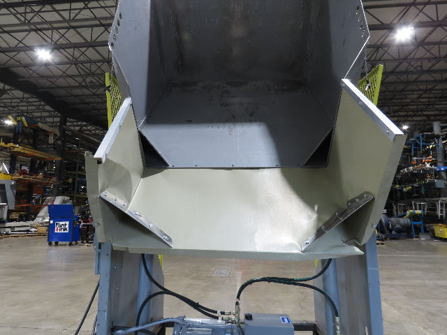 Hydraulic Tote Dumper Gaylord Box Tipper 48x40" 2500Lb 1.5Hp 460V 3PH