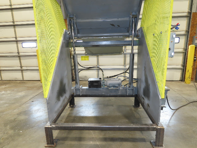 Hydraulic Tote Dumper Gaylord Box Tipper 48x40" 2500Lb 1.5Hp 460V 3PH