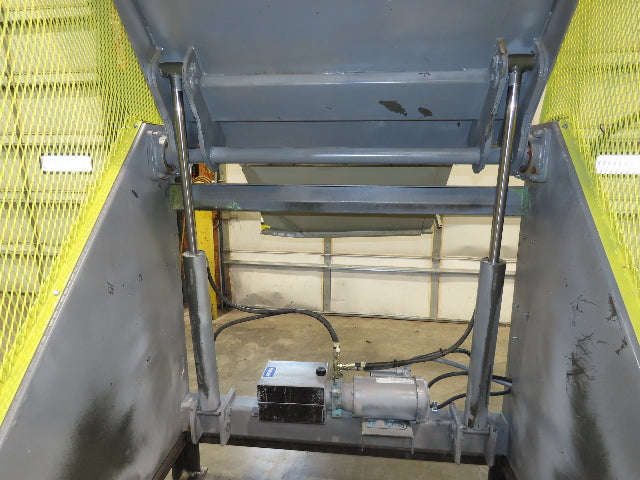 Hydraulic Tote Dumper Gaylord Box Tipper 48x40" 2500Lb 1.5Hp 460V 3PH