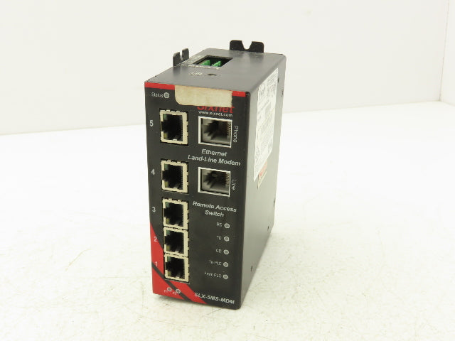 Sixnet SLX-5MS-MDM-1 Industrial Land Line Modem Remote Access Switch