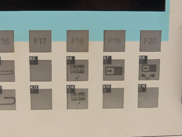 Siemens 6AV3637-1LL00-0FX1 Simatic OP37 Operator Panel 10" Display 24VDC