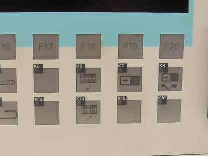 Siemens 6AV3637-1LL00-0FX1 Simatic OP37 Operator Panel 10" Display 24VDC