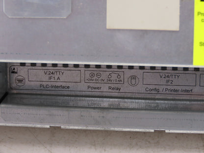 Siemens 6AV3637-1LL00-0FX1 Simatic OP37 Operator Panel 10" Display 24VDC