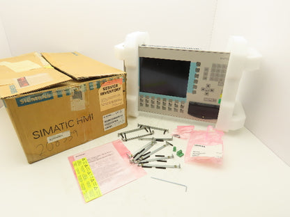 Siemens 6AV3637-1LL00-0FX1 Simatic OP37 Operator Panel 10" Display 24VDC