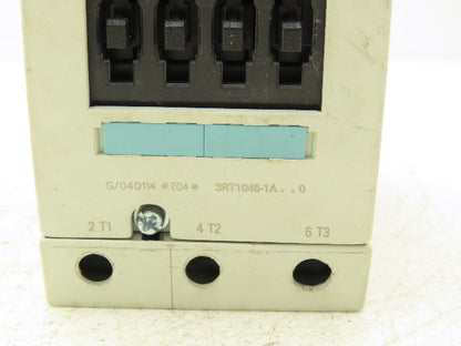 Siemens 3RT1-045-1AK60 Sirius Motor Starter Contactor 75Hp 575V 3Ph