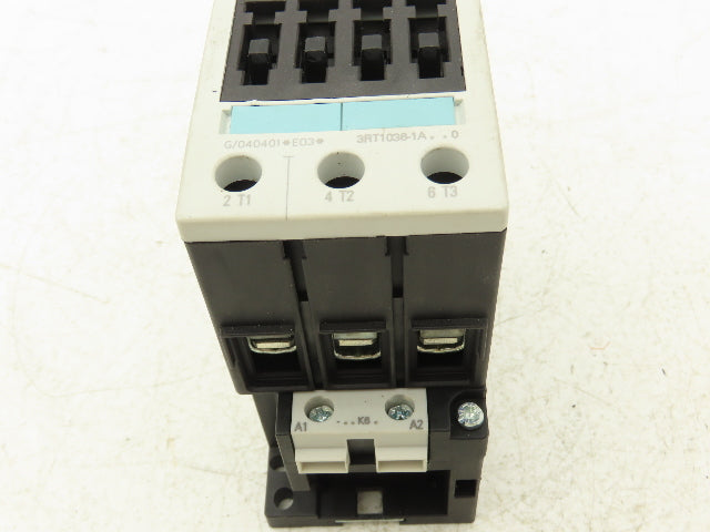 Siemens 3RT1-036-1AK60 Sirius Motor Starter Contactor 50Hp 575V 3Ph
