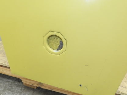 Securall A140 Yellow Flammable Safety Cabinet Dual Door 40 Gallon Liquid