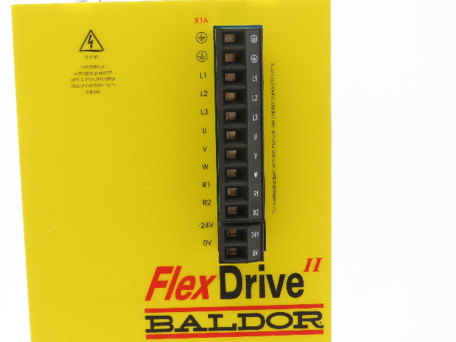 Baldor FDH4A15TR-RN23 FlexDrive II AC Servo Drive /Motor Controller 400-460V 3Ph