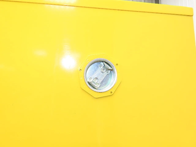 Agent 1068340 Flammable Safety Cabinet 12 Gallon Liquid Yellow 1 Shelf