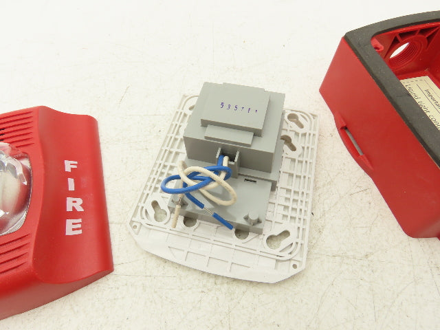 System Sensor P2RHK-120 Outdoor Fire Alarm Horn With Strobe 120V Wall Mount