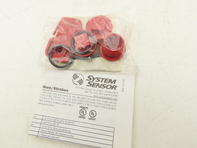 System Sensor P2RHK-120 Outdoor Fire Alarm Horn With Strobe 120V Wall Mount