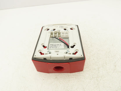 System Sensor P2RHK-120 Outdoor Fire Alarm Horn With Strobe 120V Wall Mount