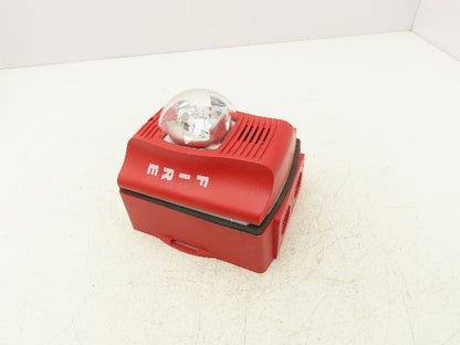 System Sensor P2RHK-120 Outdoor Fire Alarm Horn With Strobe 120V Wall Mount